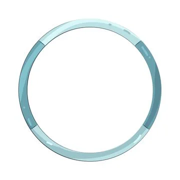 Illustration of circle Stock Illustration