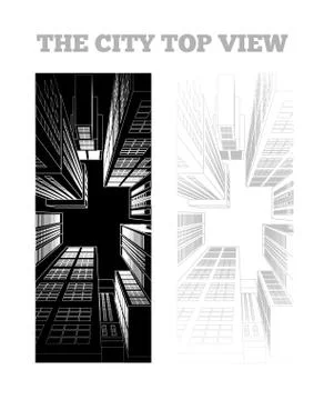 Illustration of a city Stock Illustration