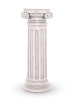 Illustration of classical column Stock Illustration