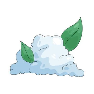 Illustration of Clean air Ilustración de archivo