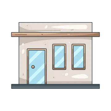 Illustration of clinic Stock Illustration