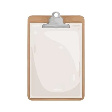 Illustration of Clipboard 库存插图