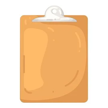 Illustration of Clipboard Stock Illustration