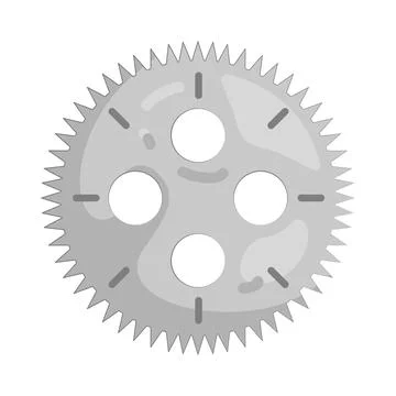 Illustration of clock gear Stock Illustration
