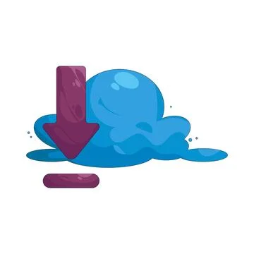 Illustration of Cloud download Иллюстрация