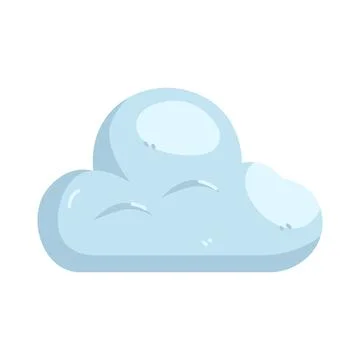 Illustration of cloud Stock Illustration