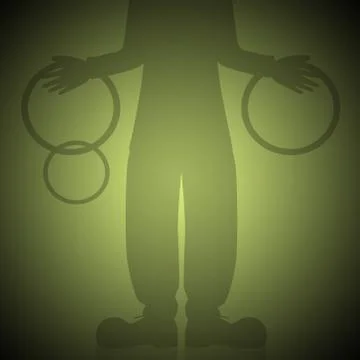Illustration of clown Stock Illustration