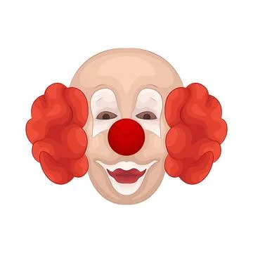 Illustration of clown Stock-Illustration