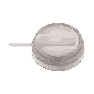 Illustration of CMOS battery Stock Illustration