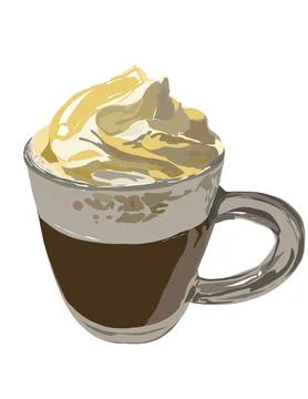 Illustration of coffee Stock Illustration