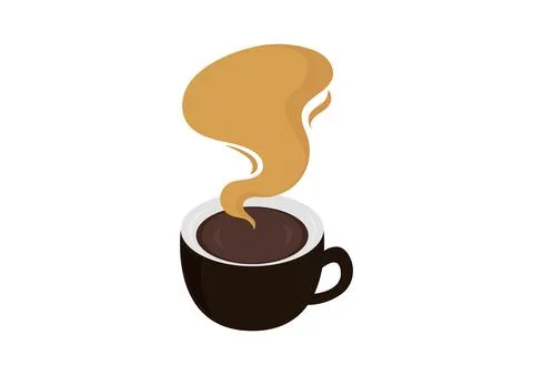 Illustration of coffee Illustrazione stock