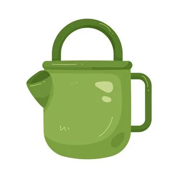Illustration of coffee pot Stock Illustration