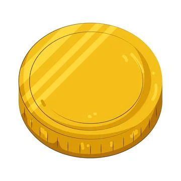 Illustration of coin Stock Illustration