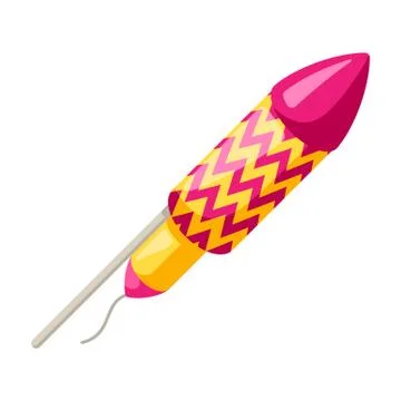 Illustration of colorful firework. イラスト素材