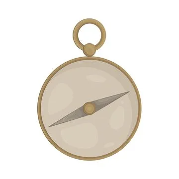 Illustration of compass Stock Illustration