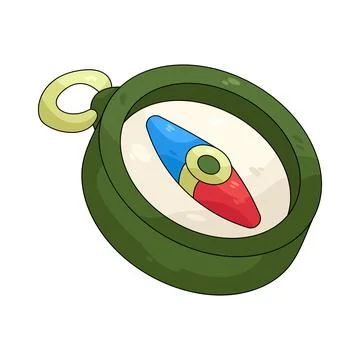 Illustration of compass Stock-Illustration