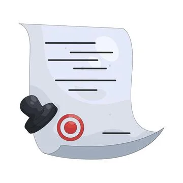 Illustration of Compliance Stock Illustration