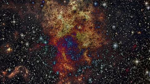 Illustration, computer and technology, planet. Stock Footage 77899993