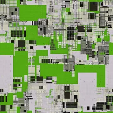 Illustration of computer chip texture - great for a background Stock Illustration