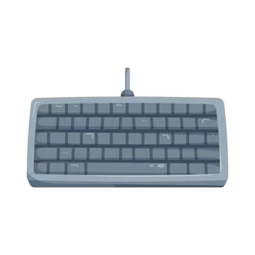 Illustration of computer keyboard Stockillustratie