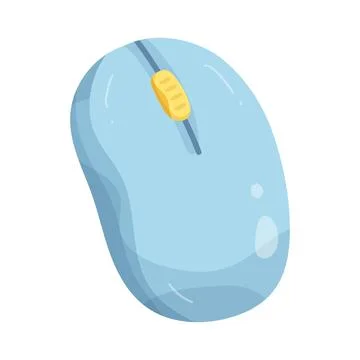 Illustration of computer mouse Stockillustratie