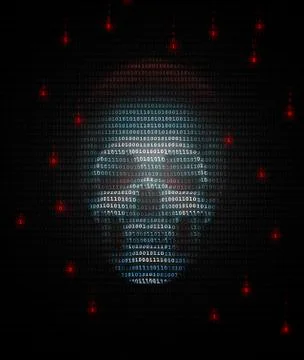 Illustration of Computer Virus or Trojan Illustration