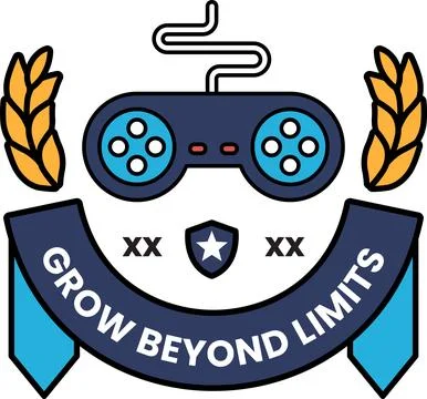 Illustration in the concept of a game controller in a line style Stock Illustration