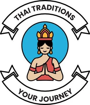 Illustration in the concept of Thai dancer in line style Stock Illustration