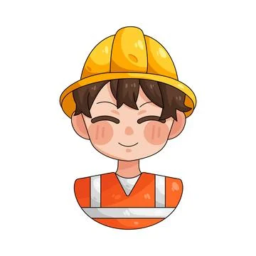 Illustration of construction worker Stock Illustration