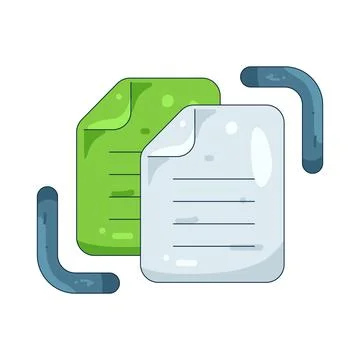 Illustration of Copy Stock Illustration