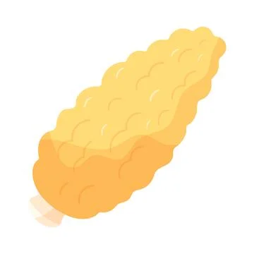 Illustration of corn cob Illustration