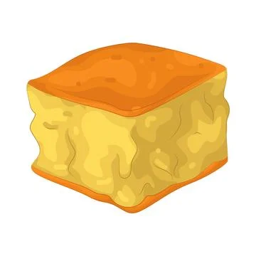 Illustration of Cornbread Stock Illustration