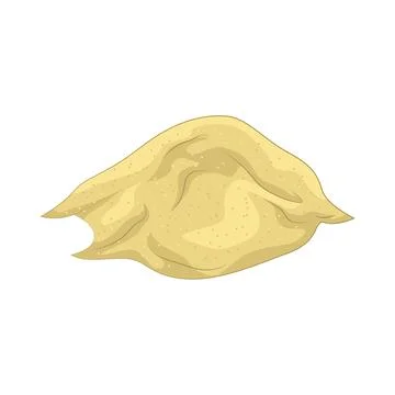 Illustration of Cornmeal Stock Illustration