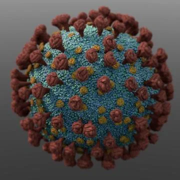 Illustration of the Corona Virus Variation Stock Illustration