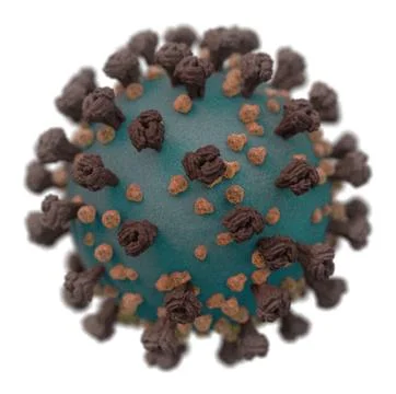 Illustration of the Corona Virus Variation Stock Illustration