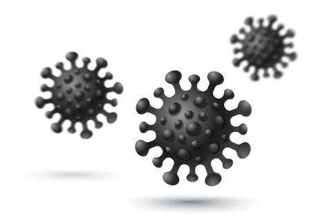 Illustration of coronavirus Illustration