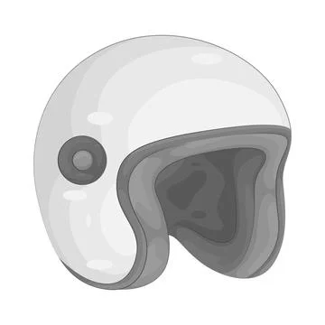 Illustration of courier helmet Stock Illustration