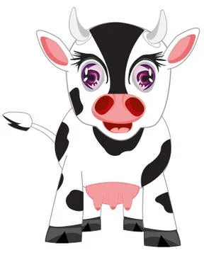 Illustration of the cow Stock Illustration