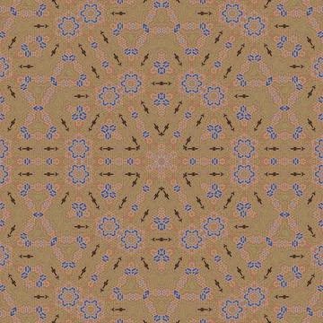 Illustration of a creative pattern design Illustrazione stock