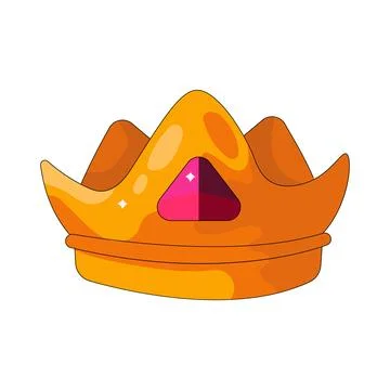 Illustration of crown Stock Illustration