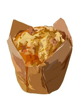 Illustration of Cupcake Stock Illustration