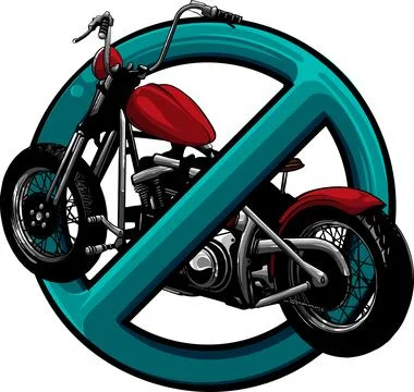 Illustration of custom motorcycle chopper vector design Illustrazione stock