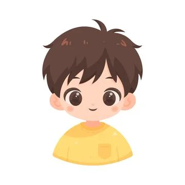 Illustration of cute boy Illustration