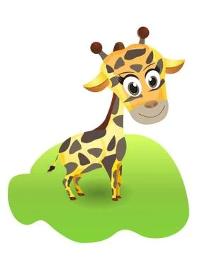 Illustration of cute giraffe Stock Illustration