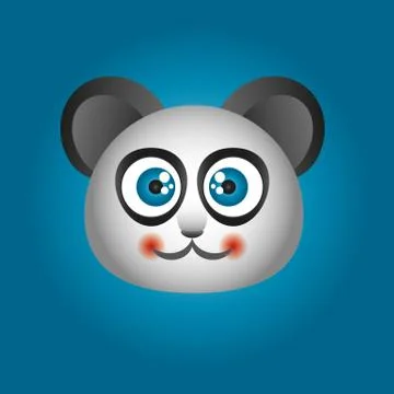 Illustration cute PANDA Stock Illustration