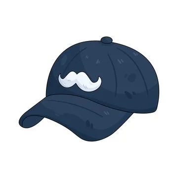 Illustration of dad cap Stock Illustration