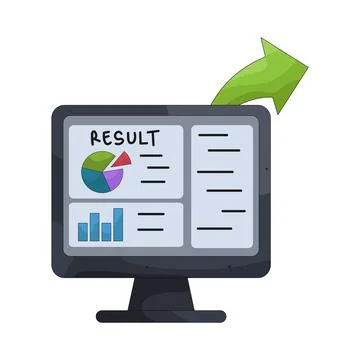 Illustration of Dashboard 스톡 일러스트