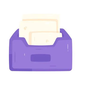 Illustration of data storage 库存插图