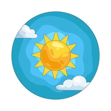 Illustration of Day time Stock-Illustration