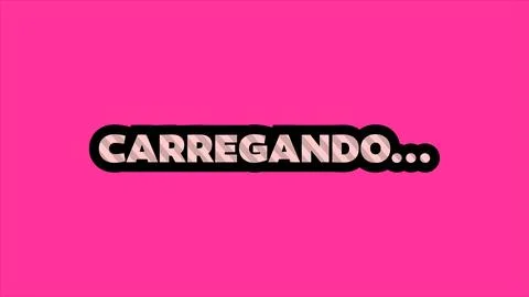 Illustration with descriptive name loading in Portuguese, with pink backgrou Stock Illustration